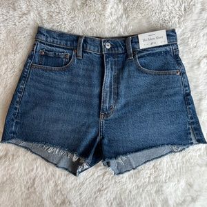High Rise Mom Short - Dark